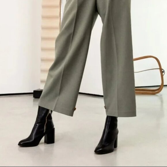 Dear Frances Black Napa Leather Spirit Boots Made in Italy - Women's sz 7 - Picture 14 of 14